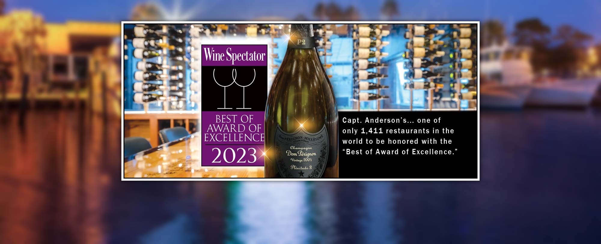 Wine Spectator - Best of Award of Excellence